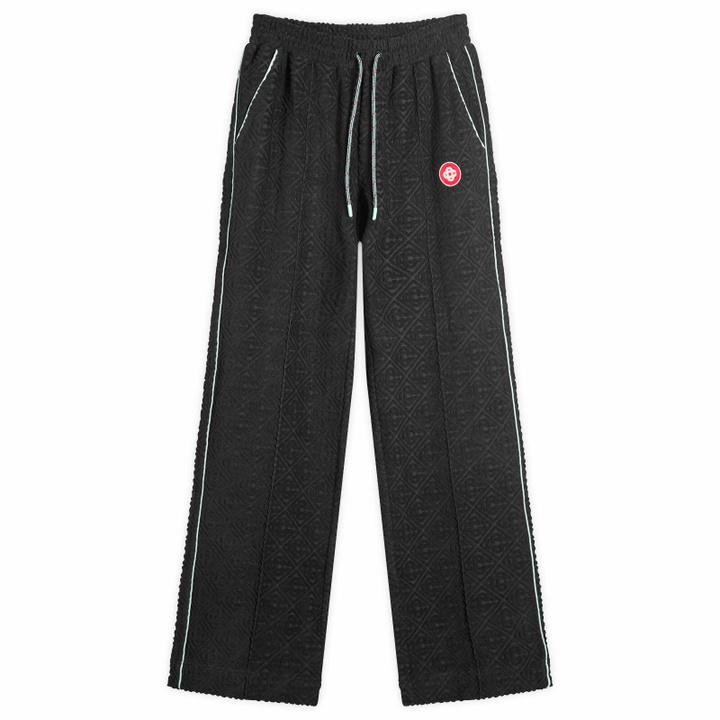 Photo: Casablanca Men's Towelling Joggers in Black