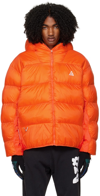 Photo: Nike Orange 'Lunar Lake' Jacket