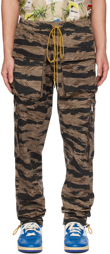 Photo: Rhude Brown Classic Cargo Pants