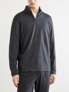 Lululemon - Slim-Fit Recycled Stretch-Jersey Half-Zip Sweatshirt - Gray