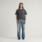 END. Worn Established T-shirt in Cinder Black