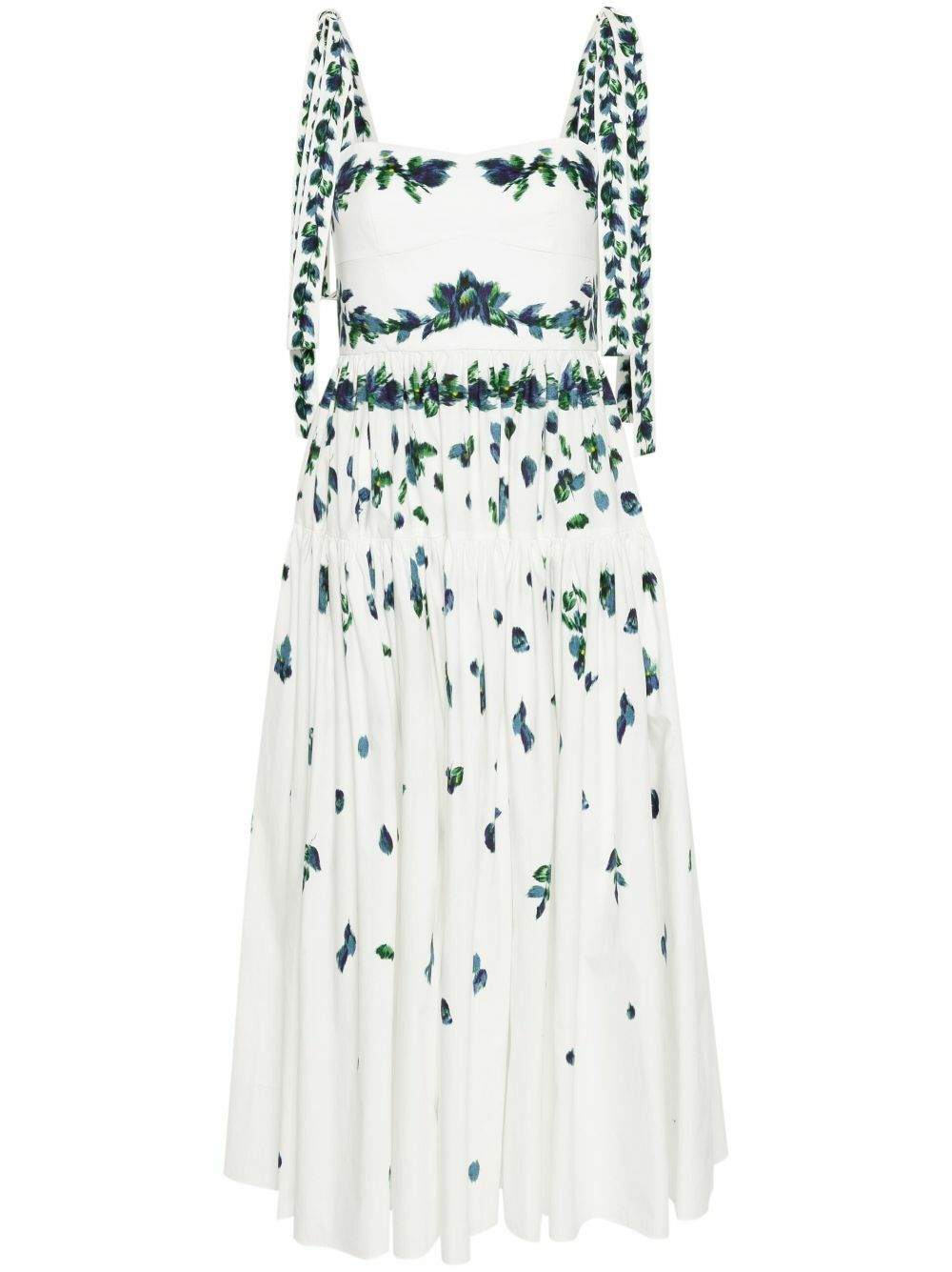 ☆ERDEM☆Sale!! フラワープリントコットンフレアシャツドレス♪ ERDEM Ruffled floral-print cotton-poplin midi shirt dress