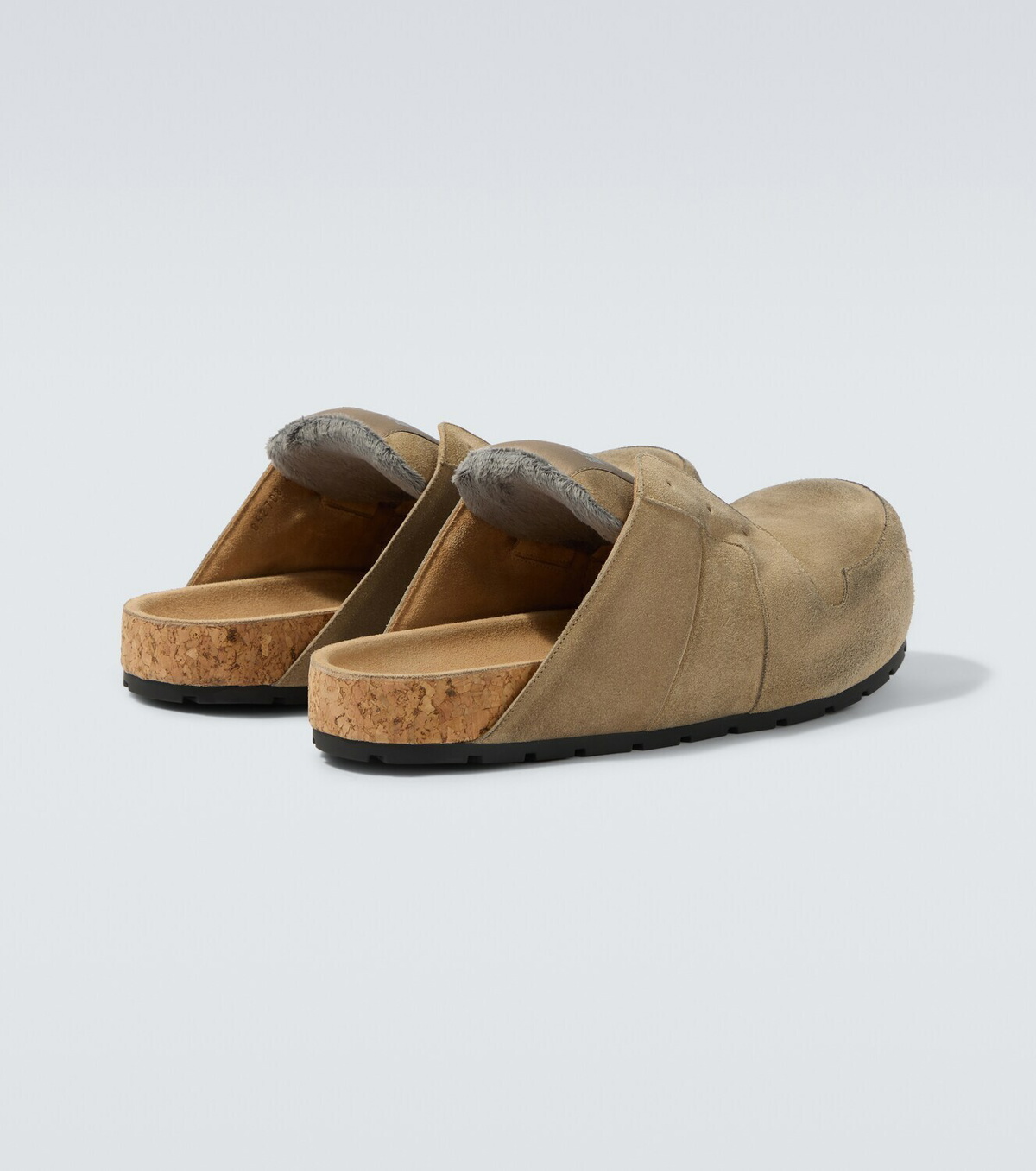 Balenciaga Dumbo suede slides
