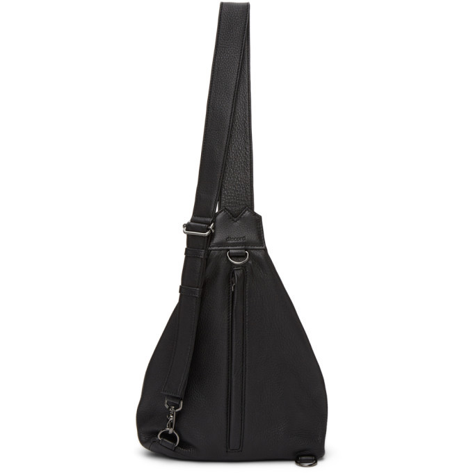 Yohji Yamamoto Black Small Y Body Bag Yohji Yamamoto