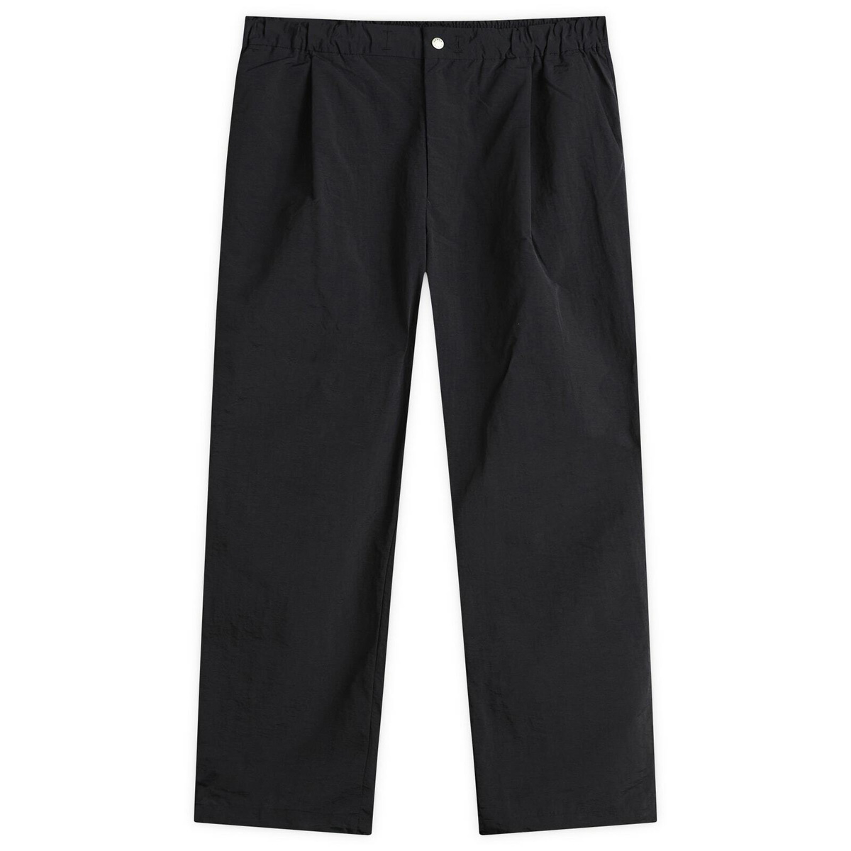 NANGA Men's Nylon Tusser Track Pants in Black