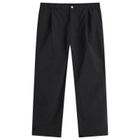 NANGA Men's Nylon Tusser Track Pants in Black