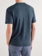 NN07 - Dylan Linen T-Shirt - Blue