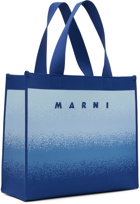 Marni Blue Shopping Tote