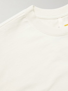 The North Face - Logo-Embroidered Printed Cotton-Jersey T-Shirt - Neutrals