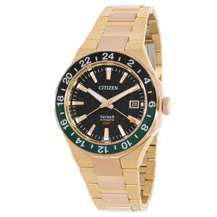 Photo: Citizen Series8 880 GMT Automatic Black Dial Mens Watch NB6033-51E