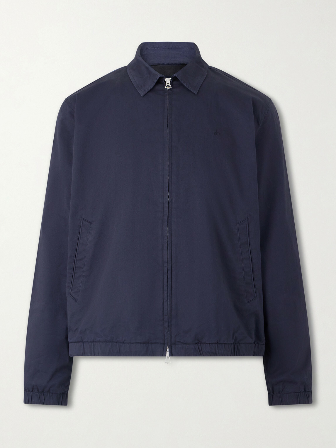 Rag & Bone - Cotton-Blend Twill Harrington Jacket - Blue