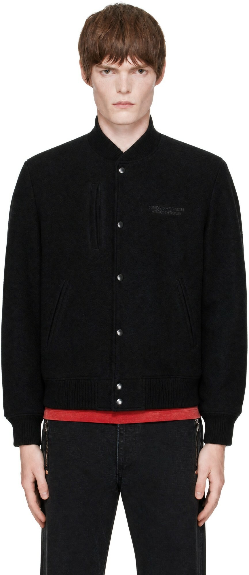 UNDERCOVER Black Cindy Sherman UC2F4209 Bomber Jacket