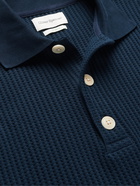 OLIVER SPENCER - Tabley Organic Cotton Polo Shirt - Blue