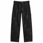 Dickies Men's Jacquard Carpenter Pants in Rinsed