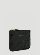 Dots Pouch Wallet in Black