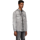 Diesel Grey Denim D-Rooke-L Shirt