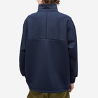 Comme des Garçons Homme Men's CdGH Half Zip Sweat in Navy