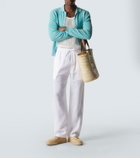 Fedeli Matheus ribbed-knit cotton cardigan