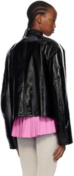 Pushbutton Black Moto Jacket