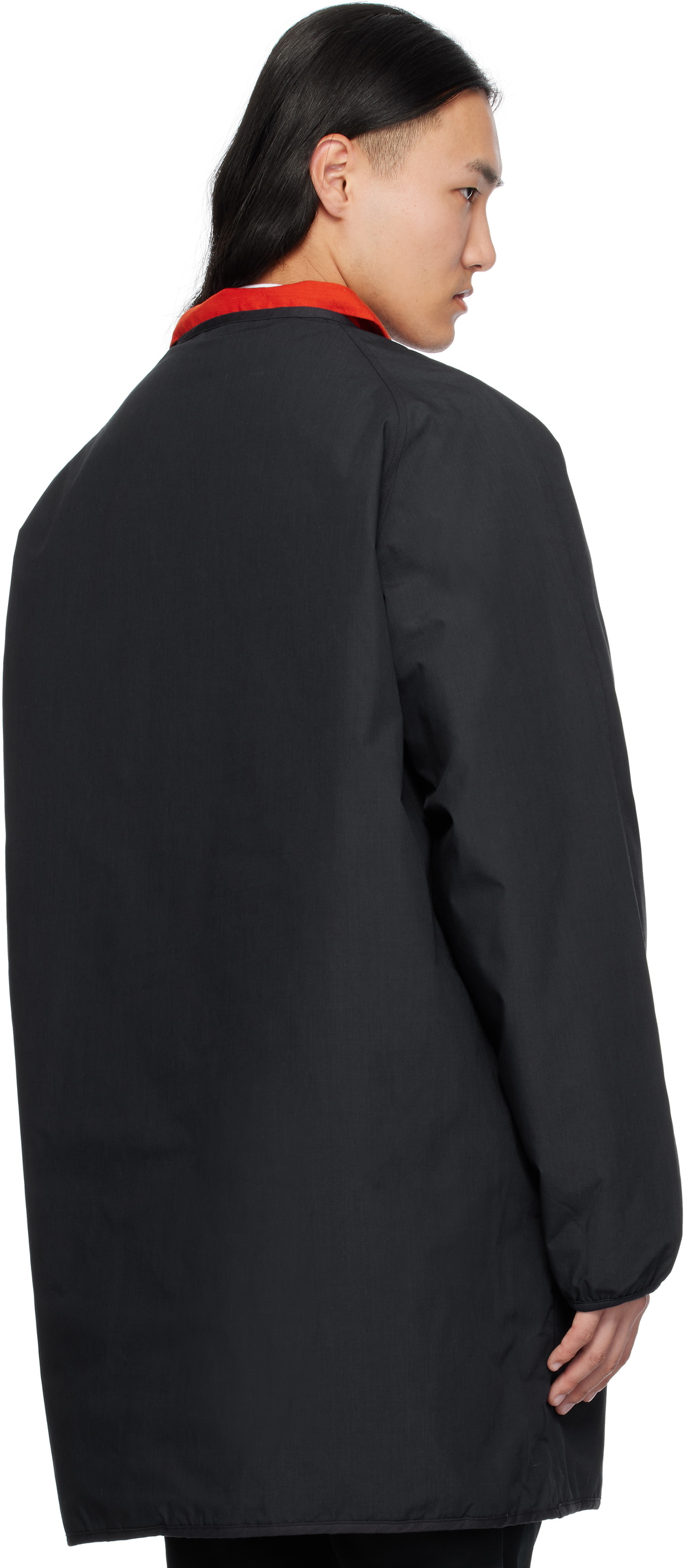 nanamica Navy Reversible Down Coat Nanamica