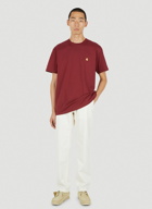 Chase T-Shirt in Burgundy