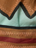 JOHANNA ORTIZ Energetic Patterns Linen Midi Dress
