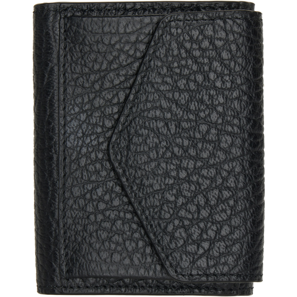 Maison Margiela Black Four Stitches Pocket Wallet