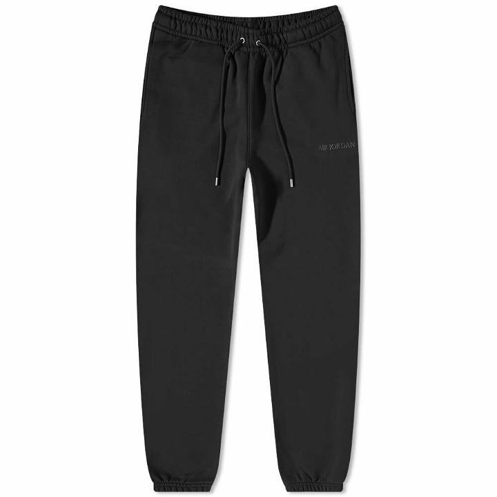 Photo: Air Jordan Men's Wordmark Fleece Pant in Black