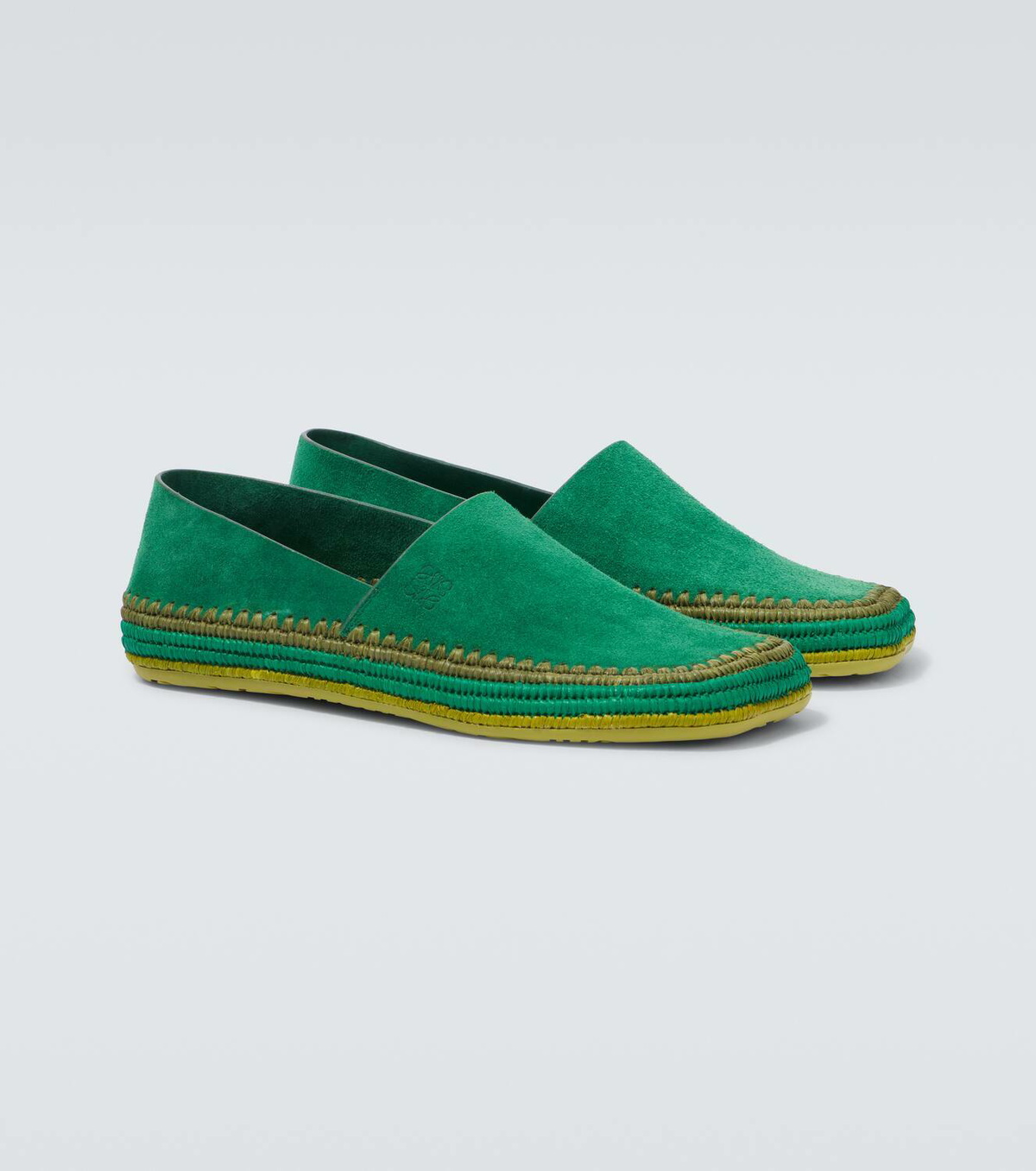 Loewe Paula's Ibiza Rio suede espadrilles