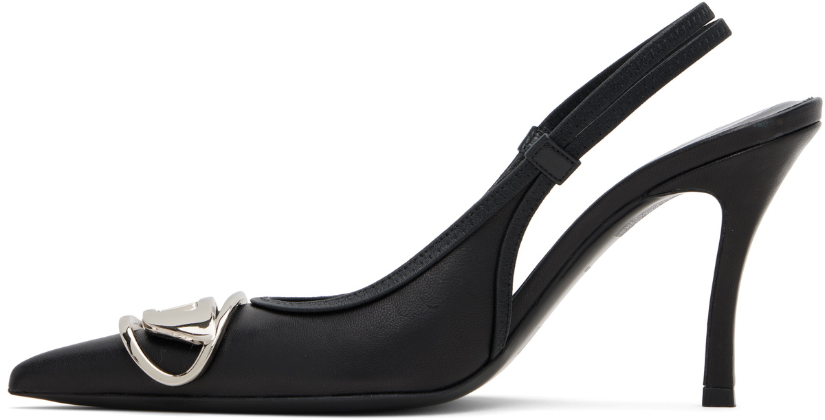 Diesel Black D-Venus Sb Heels