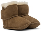 EMU Baby Tan Shearling Pre-Walkers