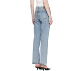 TOTEME Blue Low Straight Jeans