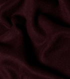 Max Mara Logo wool scarf