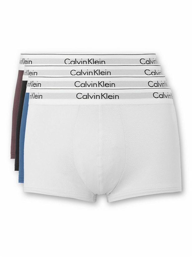 Photo: Calvin Klein Underwear - Five-Pack Stretch-Jersey Boxer Briefs - Multi