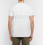 Onia - Printed Cotton-Blend Jersey T-Shirt - Men - White