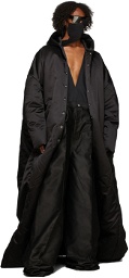 Rick Owens Black Geth Bodybag Jumpsuit