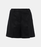 Faithfull Antibes high-rise linen shorts