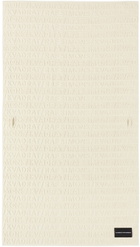 Kvadrat/Raf Simons Off-White Beach Towel