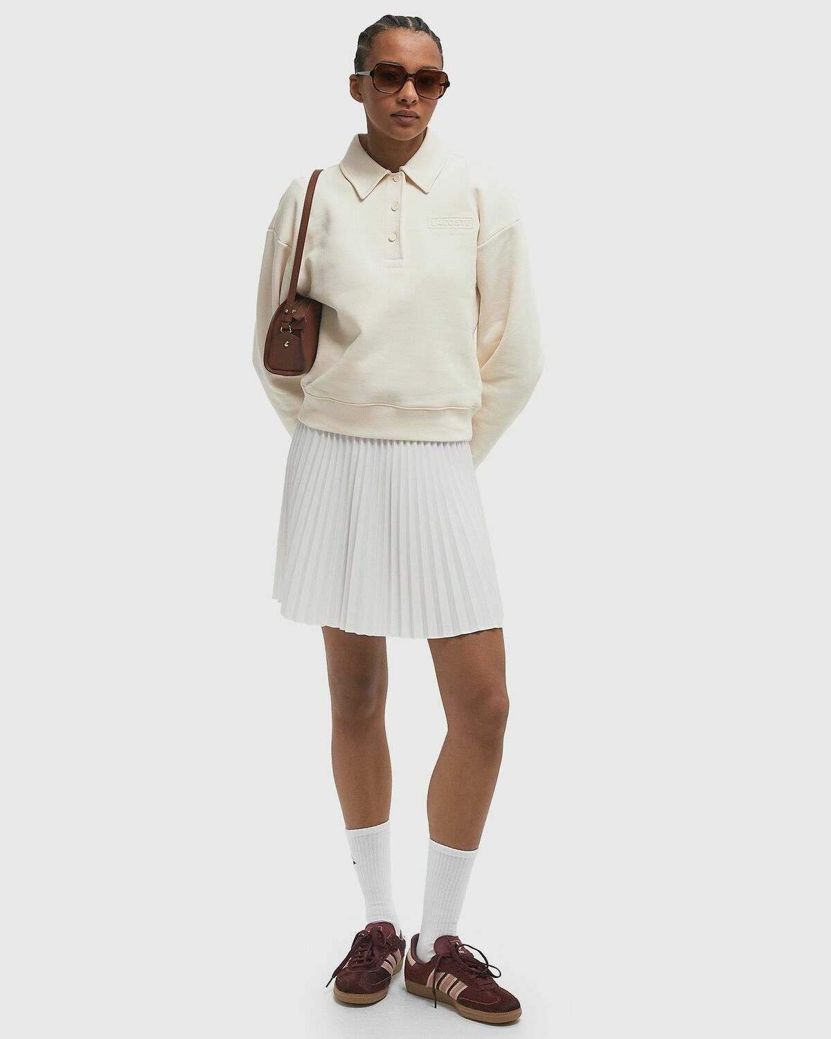 Lacoste SWEATSHIRT Beige Women