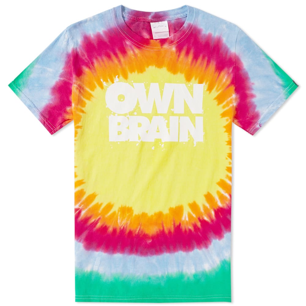 Own Brain by A Four Labs Tie Dye Tee Thom Browne