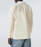 Maison Margiela Logo cotton jersey polo shirt