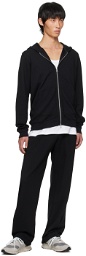 Reigning Champ Black Relaxed-Fit Sweatpants