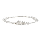 WWW.WILLSHOTT Silver Figaro Bracelet