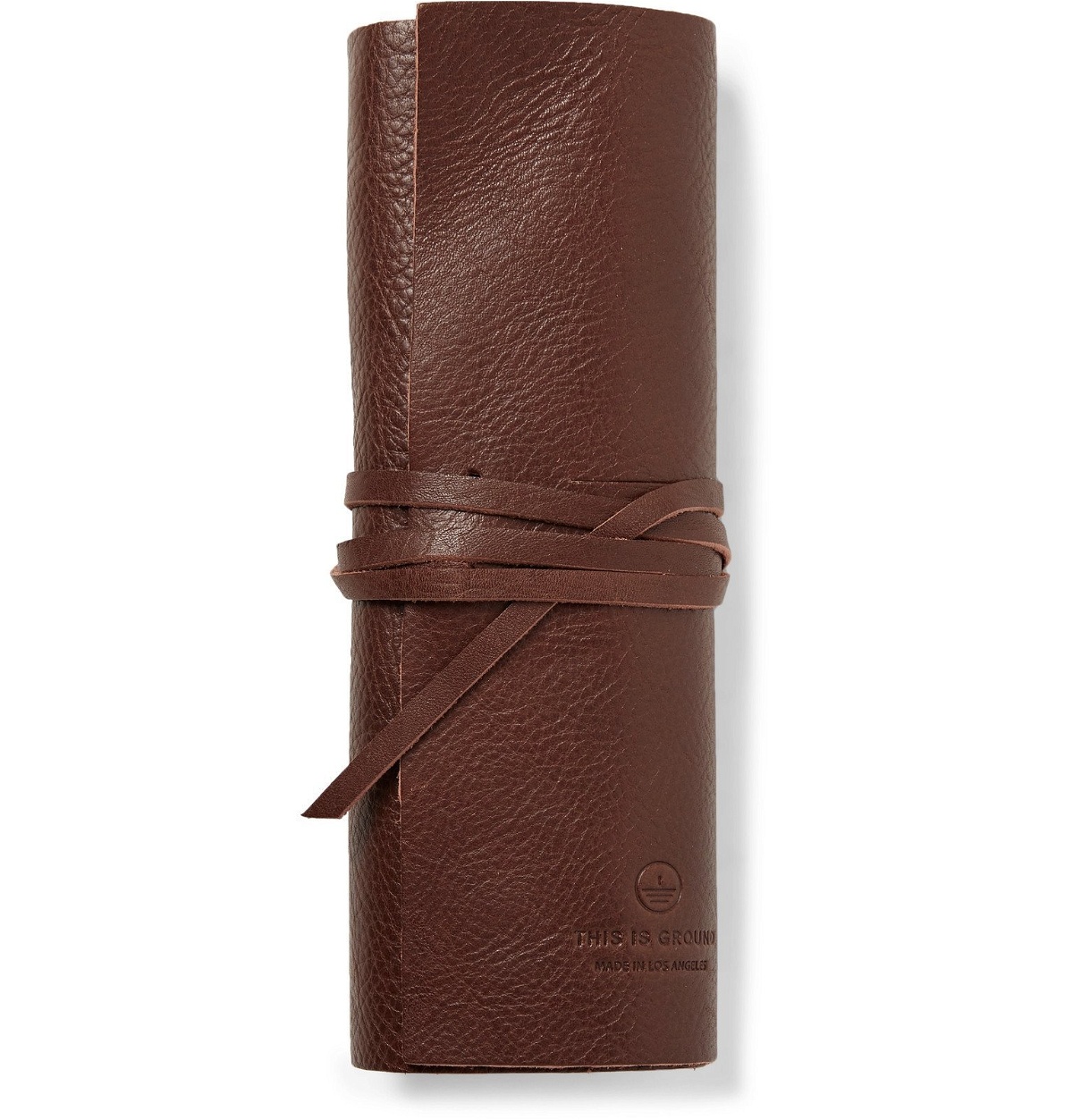 Photo: This Is Ground - Bandito Full-Grain Leather Pouch - Brown