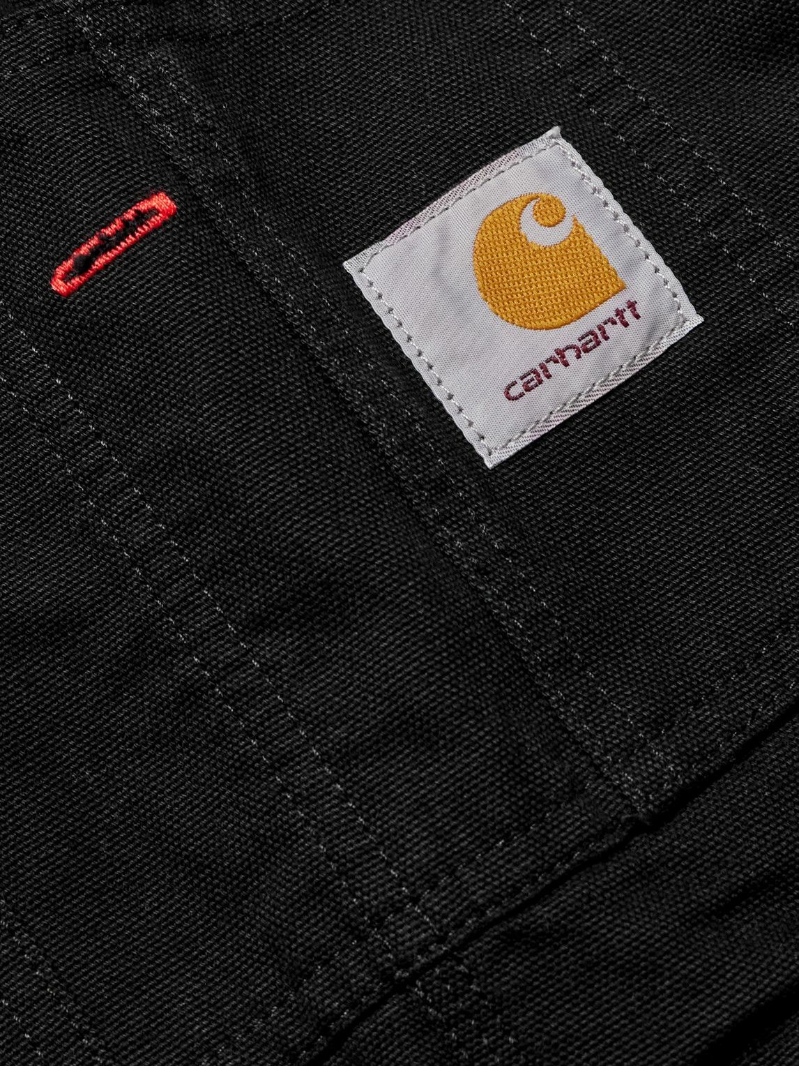 Carhartt WIP - Straight-Leg Cotton-Canvas Overalls - Black