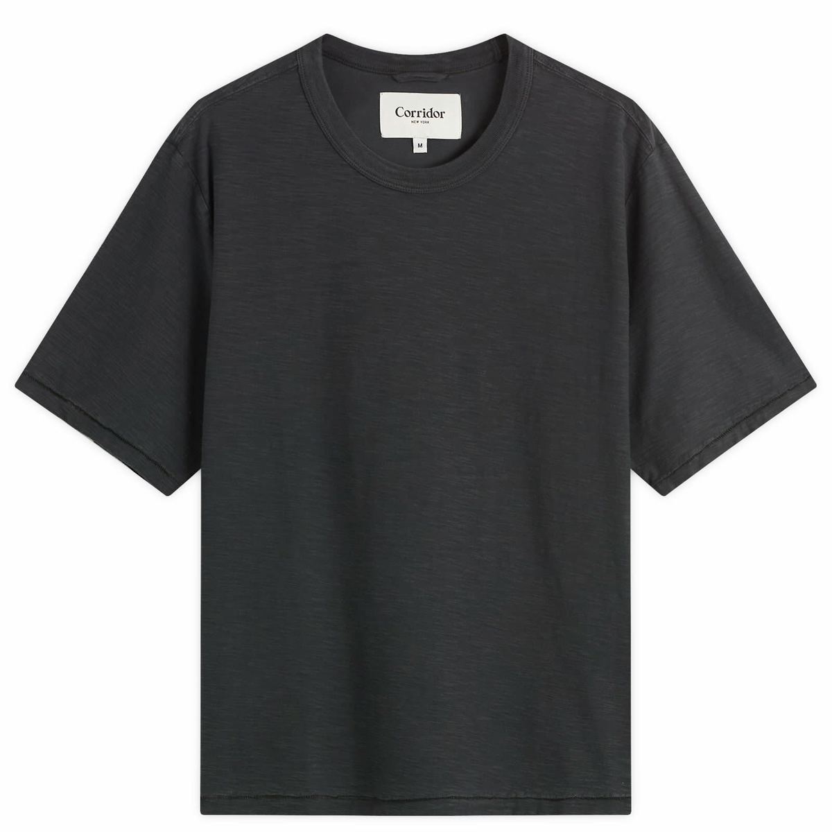 Corridor Men's Slub T-Shirt in Black
