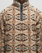 Pendleton PULLOVER QUARTER ZIP FLEECE Beige Mens Half-Zip