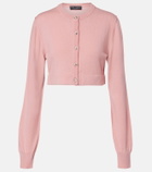 Dolce&Gabbana Embellished cashmere-blend cardigan