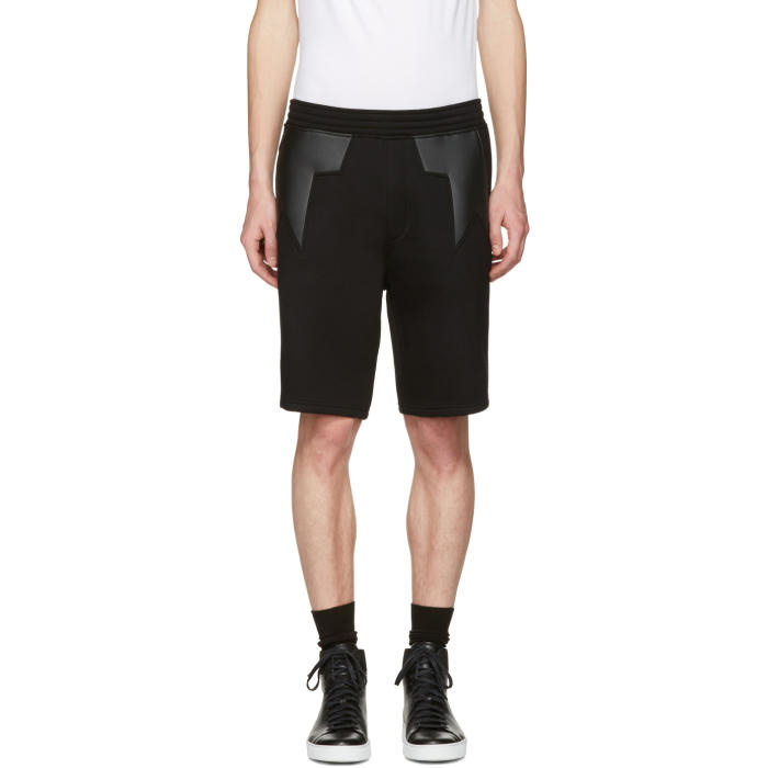 Photo: Neil Barrett Black Star Shorts