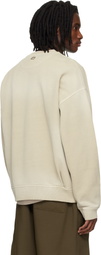 WOOYOUNGMI Beige Garden Graphic Sweatshirt